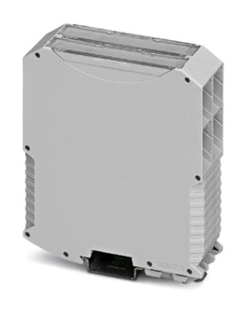 2713683 Phoenix Contact DIN Rail Enclosure Enclosure Type ME MAX 35 G 2-2 KMGY Series , 99 x 35 x 114.5mm, Polyamide Electronic