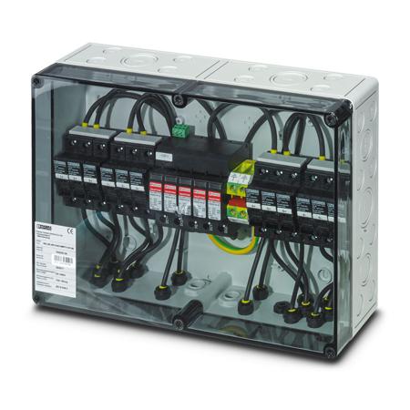 1042281 Phoenix Contact Surge Protector, 40kA, 1000V dc