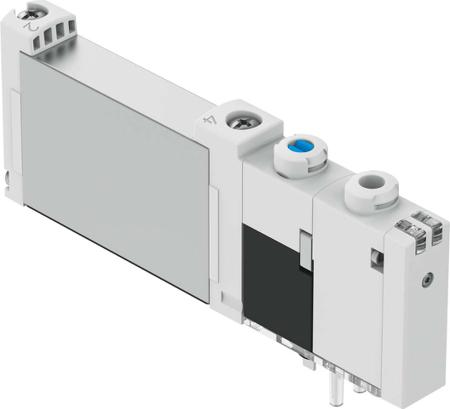 VUVG-B10-M52-RZT-F-1T1L Festo VUVG M5, M7 5/2-Way Single Solenoid Electrical Manifold Pneumatic Control Valve, 300L/min