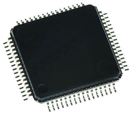 R5F52305ADFM-30 Renesas Electronics R5F52305ADFM#30, 32bit RX Microcontroller, 54MHz, 128 kB Flash, 64-Pin LFQFP