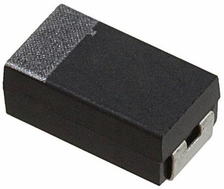 F930J107KBA KYOCERA AVX 100μF Electrolytic Tantalum Capacitor 6.3V dc, F93 Series