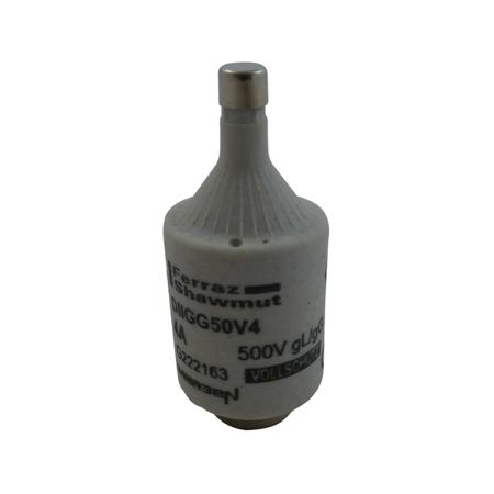 G222163 Mersen 4A DII Diazed Fuse, E27 Thread Size, gG, 500V
