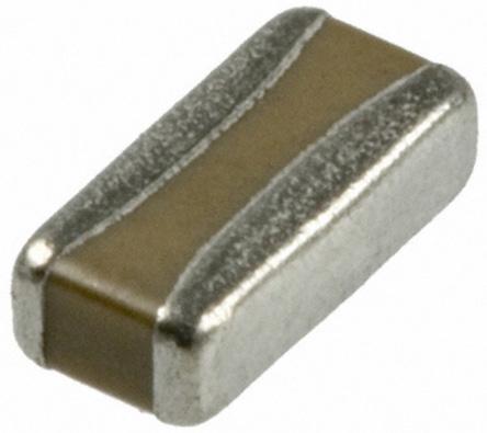0612ZC225KAT2A KYOCERA AVX 2.2μF Multilayer Ceramic Capacitor MLCC, 10V dc V, ±10% , SMD