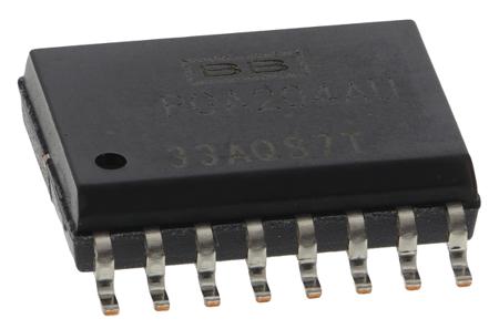 PGA204AU  Texas Instruments, Instrumentation Amplifier, 125μV Offset 1MHz, 16-Pin SOIC