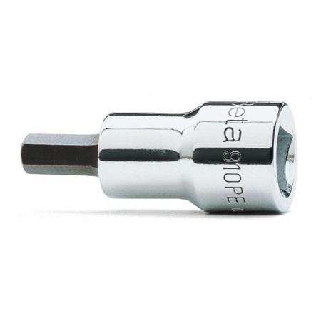 910PE 9 BETA 3/8 in Drive 18.5mm Hexagon, Hexagon, 9mm, 50 mm Overall Length