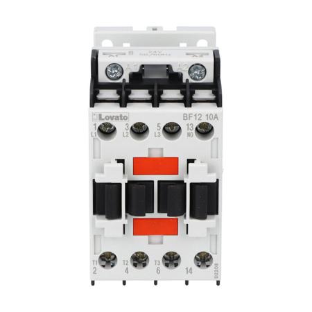 BF1210A024 Lovato BF 3 Pole Contactor, 3NO, 12 A, 5.5 kW, 24 V ac Coil