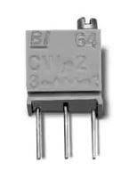64WR5KLF 5kΩ, Through Hole Trimmer Potentiometer 0.25 W @ 85 °C Top Adjust TT ElectronicsBI, 64