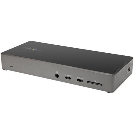 DK31C2DHSPDUE StarTech.com Triple Monitor 4K USB-C Docking Station with DisplayPort, HDMI - 6 x USB ports, USB A, USB C
