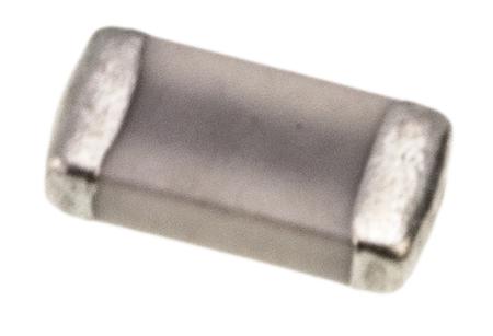 C1206C220J5GACTU KEMET 22pF Multilayer Ceramic Capacitor MLCC, 50V dc V, ±5% , SMD