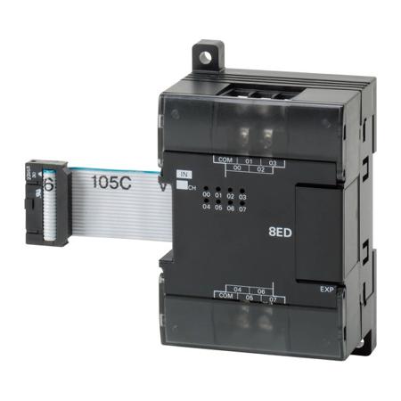 CP1W-8ET Omron CP1W Series I/O Unit for Use with CP2E Controller, Transistor Output