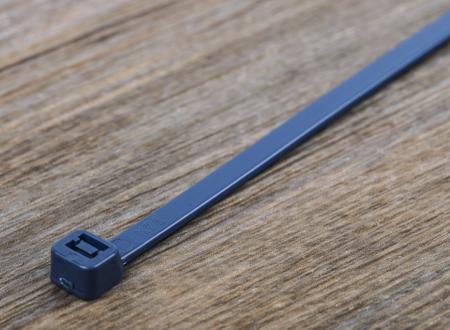 172-1767 Metal content tie 400x4.6mm blue