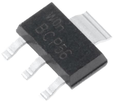 BCP56-115 Nexperia BCP56,115 NPN Transistor, 1 A, 80 V, 4-Pin SOT-223