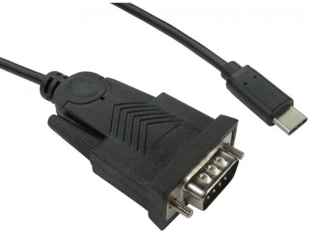 286-3714 RS PRO USB 3.1, Male USB C to Male DB9, 1m