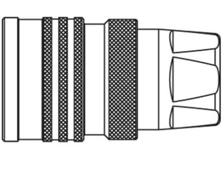 3810 Parker Brass, Steel Female Hydraulic Quick Connect Coupling, G 3/8 Female
