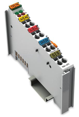 750-473 WAGO 750 Series Analog Input Module for Use with PLC, Analogue, 24 V dc