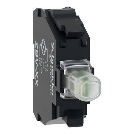 ZBVJ1 Schneider Electric Harmony Series Light Block for Use with Push Button, 12V ac/dc, White Light