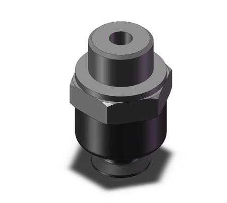 ZP3-T04UMN-A5 SMC 4mm Flat With Groove NBR Suction Cup