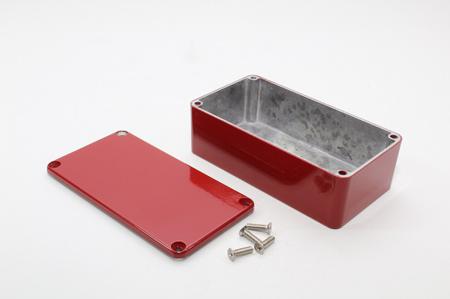 1590B2RD Die Cast Stomp Box - Red