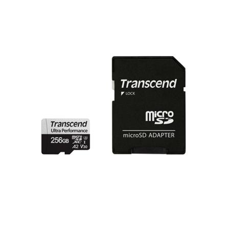 TS256GUSD340S 256GB microSD w/ adapter UHS-I U3 A2 Ult