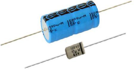 MAL213836109E3 Vishay 10μF Aluminium Electrolytic Capacitor 25V dc, Axial, Through Hole -