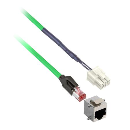 VW3L1T000R30 Schneider Electric VW3 Series Cable for Use with Lexium Integrated Drive, 3m Length