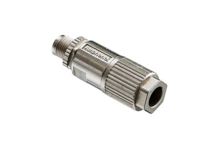 MSXS-08BMMD-SL8001 Amphenol Circular Connector, 8 contacts Cable Mount M12 Plug, IDC IP68