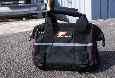 PT130013 Technics Polyester Hard Bottom Bag with Shoulder Strap