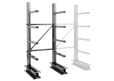 ZFCANTIMLSF1080D1 Manorga Steel Dark Grey Storage Racking, 2000mm, 1000mm x 800mm