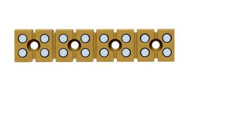 274420000 Weidmuller PCB Terminal Strip, 24A, 22 → 12 AWG Wire, Screw Clamp Termination