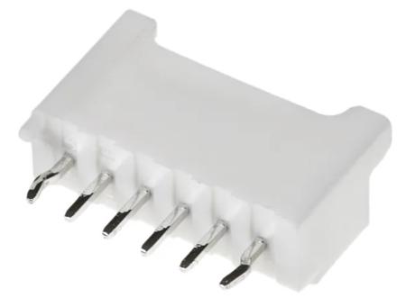 147-141 RS PRO Straight Through Hole PCB Header, 6 Contact(s), 2 mm Pitch, 1 Row, Shrouded