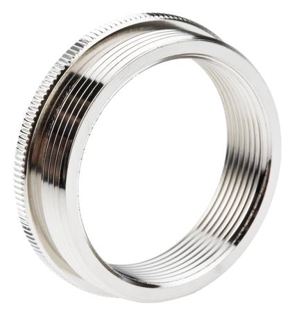 52104503 Lapp Cable Gland Adaptor, PG36 Exterior Thread, M40 Interior Thread, Nickel Plated Brass, SKINDICHT Series