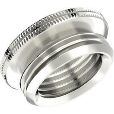 52104312 Lapp Cable Gland Adapter Reducer, Metallic, Nickel Plated Brass, M20 → M16