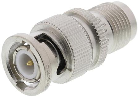 J01008B0010 Straight RF Adapter BNC Plug to TNC Socket