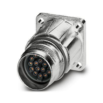 1607653 Phoenix Contact Circular Connector, 17 Contacts, Front Mount, M17 Connector, Socket, Female, IP67, ST Series