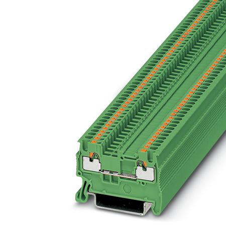 3208129 Phoenix Contact  PT 1 Series Green, 0.14 → 1.5mm², Push In Termination, ATEX, IECEx