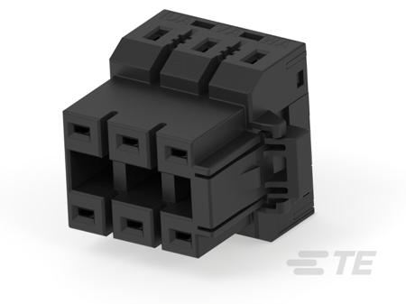 2229800-1 TE Connectivity Dynamic 3000 Series Vertical Cable PCB Header, 6 Contact(s), 7.5 mm Pitch, 2 Row, Unshrouded