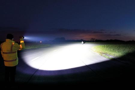 NSMAGNUM11600 Nightsearcher LED - Flashlight - Rechargeable 11600 lm