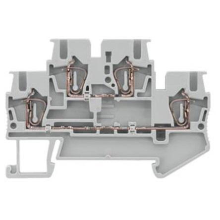 8WH2025-0AF01 Siemens 8WH Series Blue Din Rail Terminal, 2.5mm², 2-Level, Spring Termination, CSA