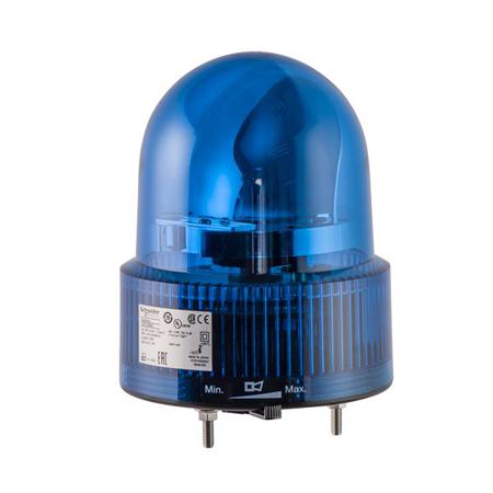 XVR12B06S Schneider Electric Harmony Series Blue Rotating Beacon, 24 V ac/dc, Screw, LED Bulb, IP23