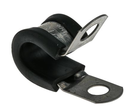 PCSR8RS 8mm Black Stainless Steel P Clip