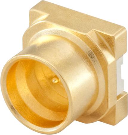 19S104-40ML5 Rosenberger SMA Series, Plug Surface Mount SMA Connector, 50Ω, Solder Termination, Straight Body