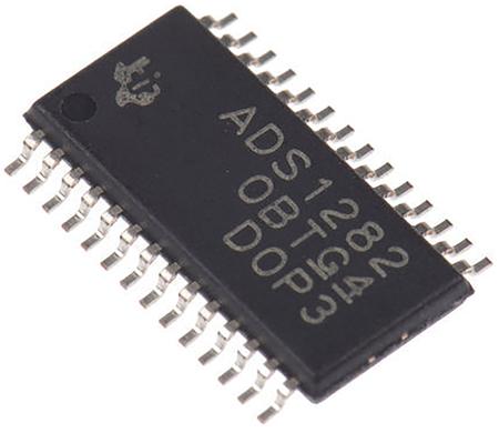 ADS1262IPW Texas Instruments, 10 32-bit- ADC 38400sps, 28-Pin TSSOP