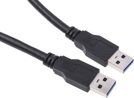 USB3SAA3MBK StarTech.com USB 3.0, Male USB A to Male USB A, 5Gbps, 3m