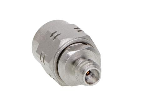 733862250 Molex Straight 50Ω Coaxial Adapter 1 mm Jack Jack to 1.85 mm Plug Plug 67GHz