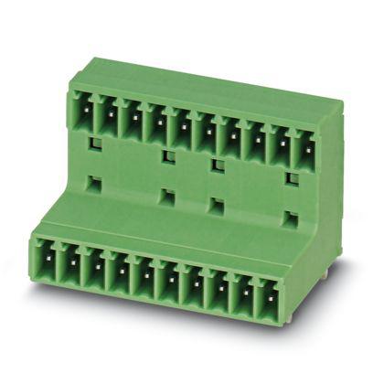 1227629 Phoenix Contact MCD Series Wave Soldering Mount PCB Header, 3 Contact(s), 3.81 mm Pitch, 2 Row, Shrouded