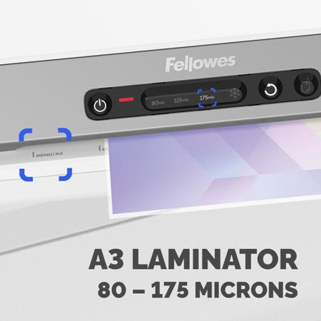 8058601 Fellowes AMARIS A3 Hot A3 Laminator Grey/White
