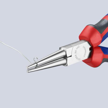 30-35-160 Knipex Steel Long Nose Pliers 160 mm Overall Length