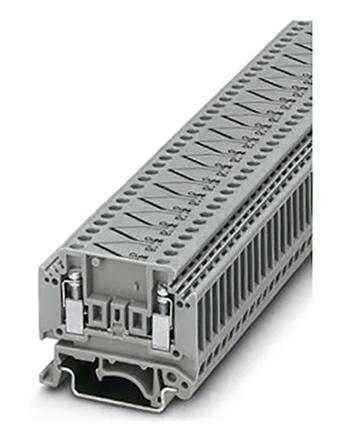 3100063 Phoenix Contact  MTKD-NICR/NI EX Series Grey, 0.2 → 4mm², Single-Level, Screw Termination