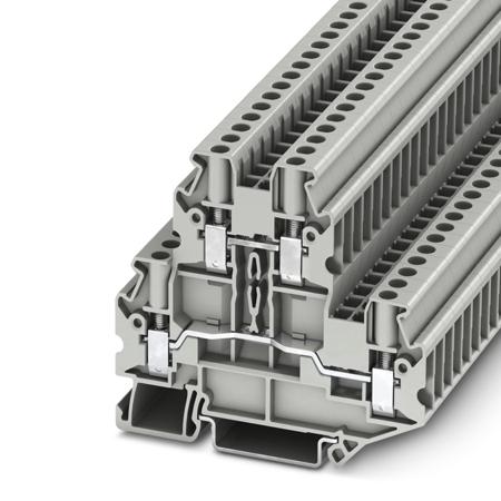3000610 Phoenix Contact  UTTB 4 Series Grey, 0.14 → 6mm², Screw Termination