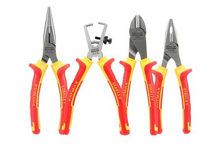 4-84-489 Stanley 4 pieces Steel Plier Set